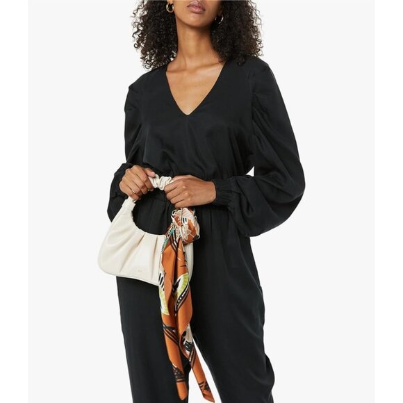 TEREA Women's Standard Aniyah Crane Print Silky Scarf multiple ways to wear NWT - Picture 4 of 8